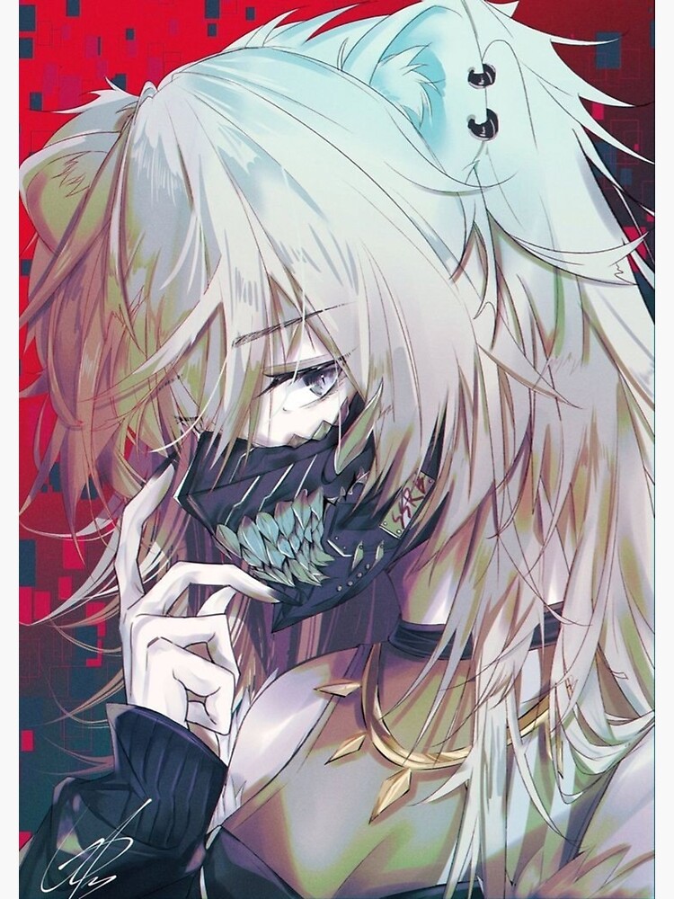 Ghoul Botan, Anime girl  Poster for Sale by AszaAri