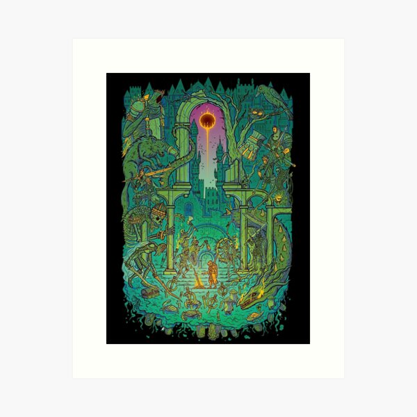 Item preview, Dark Soul Illustration designed and sold by SelindaWorld.