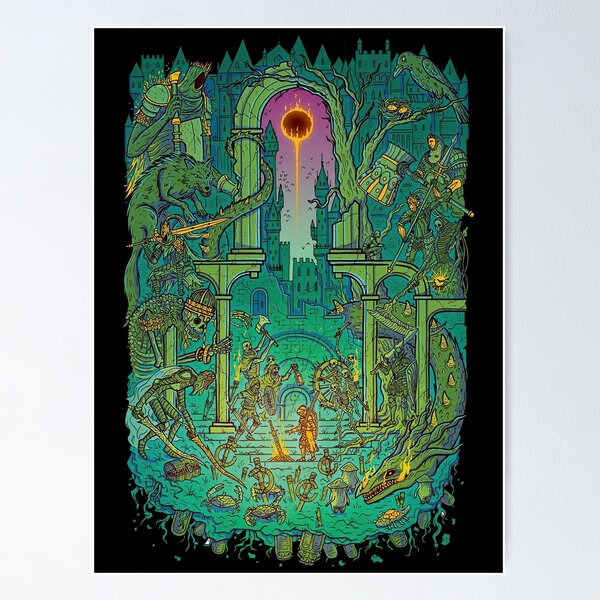 Item preview, Dark Soul Illustration designed and sold by SelindaWorld.