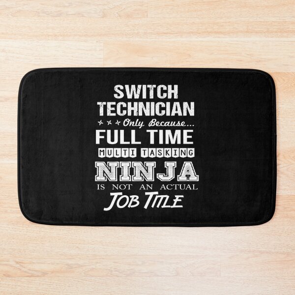Item preview, Switch Technician T Shirt - Ninja Job Gift Item Tee designed and sold by ritterdick.