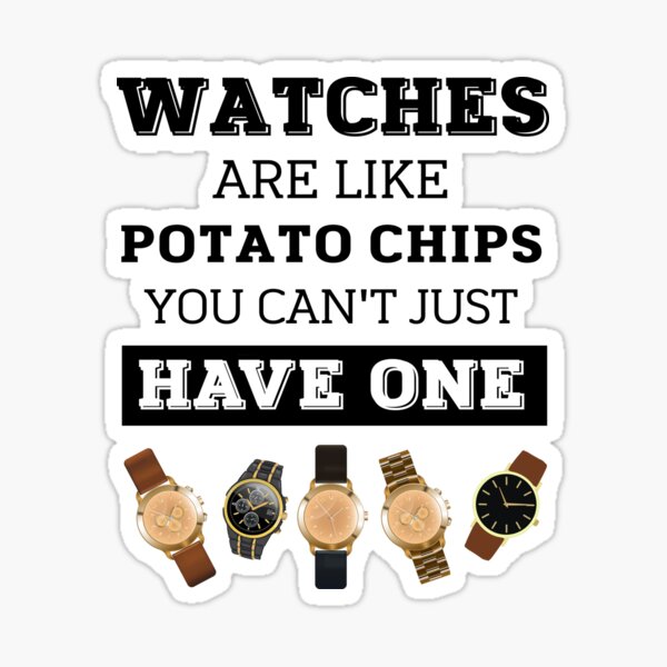 Item preview, Funny Watch Collector Gift Watch Lover Slogan designed and sold by TM-Multidesign.