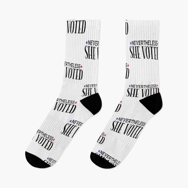 Item preview, Nevertheless She Voted-women voter, women's rights gift idea designed and sold by BRtisticDesigns.