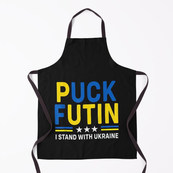 Item preview, Puck Futin I Stand With Ukraine Flag Support T-Shirt designed and sold by Kanter-Gabay.