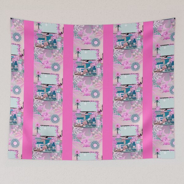 Item preview, Pink Magical Beach Picnic designed and sold by artbyomega.