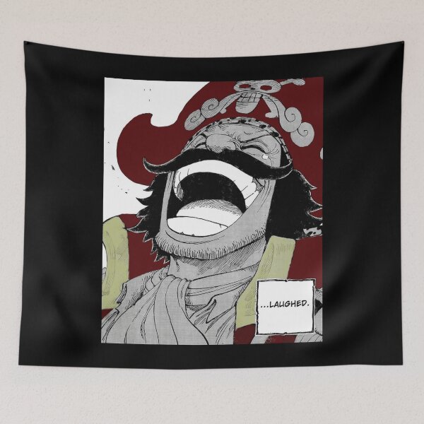 Item preview, Gol D Roger Laugh Poster designed and sold by ElgaAmato.