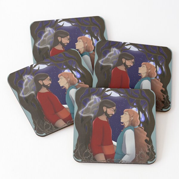 Item preview, The Werewolf and the Witch designed and sold by oakwyrm.