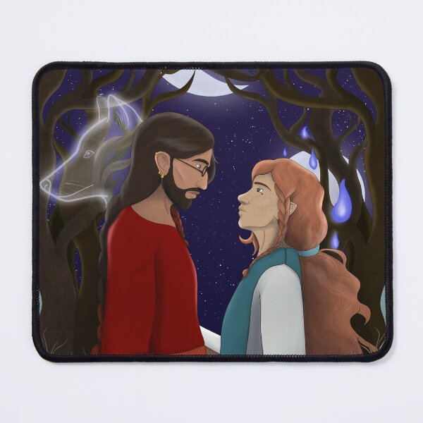 Item preview, The Werewolf and the Witch designed and sold by oakwyrm.
