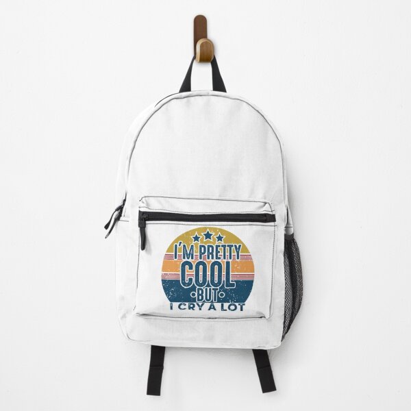 Item preview, I'm Pretty Cool But I Cry A Lot Retro Vintag designed and sold by lytainhan89.