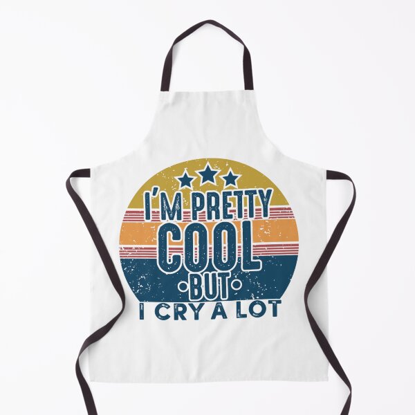 Item preview, I'm Pretty Cool But I Cry A Lot Retro Vintag designed and sold by lytainhan89.