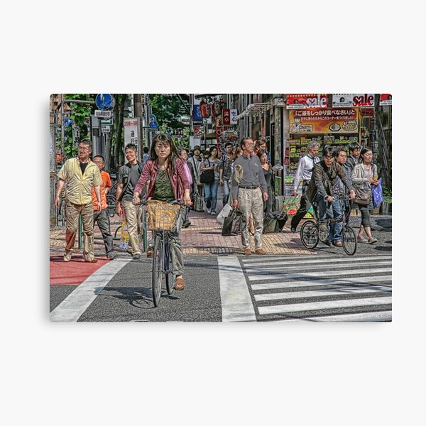 Tokyo - Street scene by day Canvas Print