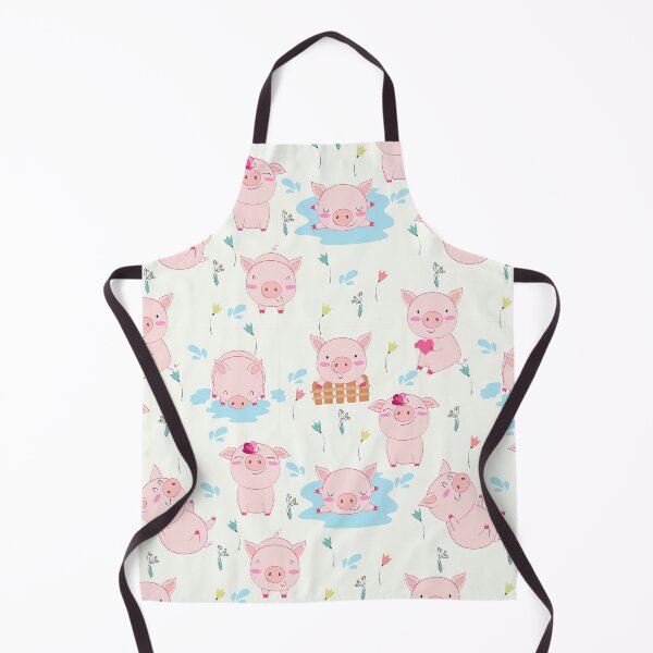 Item preview, Cute Pigs Floral Splashing Pattern designed and sold by Wilkinson39.