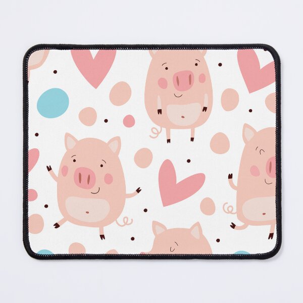 Item preview, Cute Pigs Hearts Pattern designed and sold by Wilkinson39.