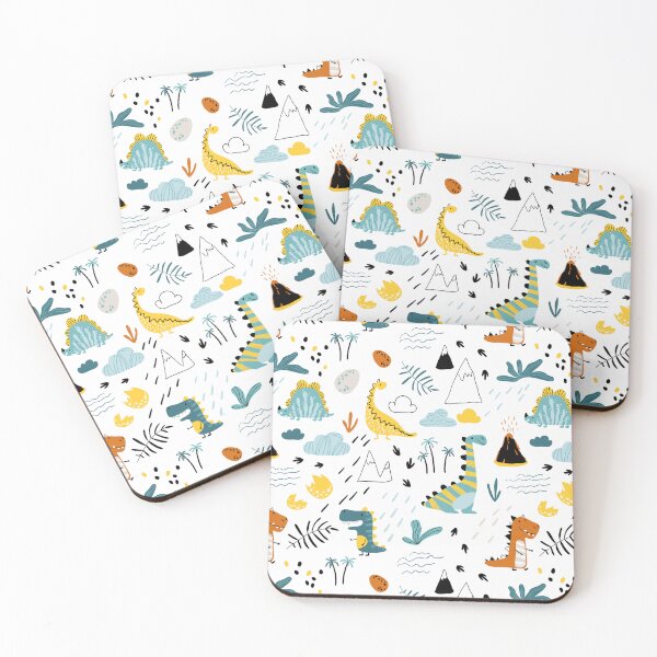 Item preview, Cute seamless pattern with varied dinosaurs designed and sold by Wilkinson39.