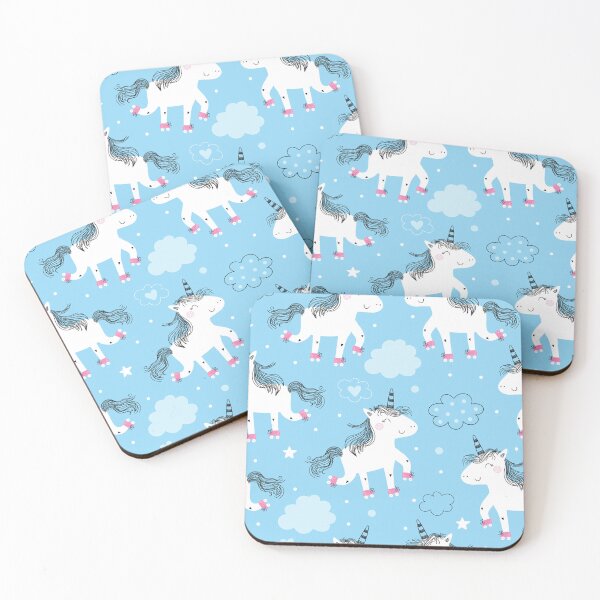 Item preview, Cute unicorn print for kids. Vector print. Hand drawn seamless pattern with cute designed and sold by Wilkinson39.