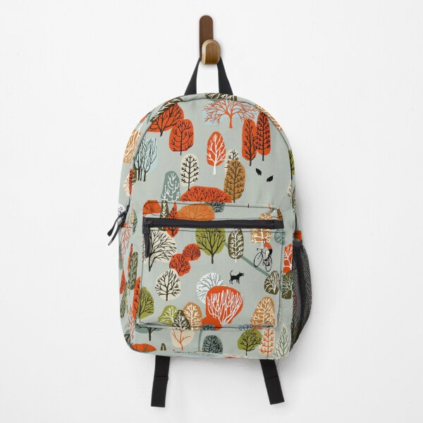 Item preview, Cycling Through Colorful Forest Pattern  designed and sold by Wilkinson39.