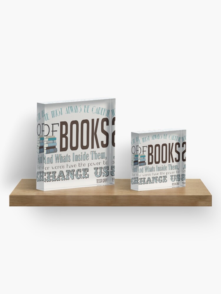Alternate view of Words.. Acrylic Block