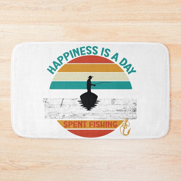 Item preview, Copy of Copy of Happiness Is A Day Spent Fishing designed and sold by beefrancky.