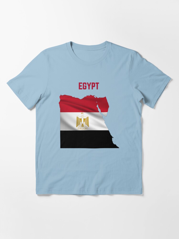 Poster for Sale avec l'œuvre « Drapeau égyptien ondulé à l