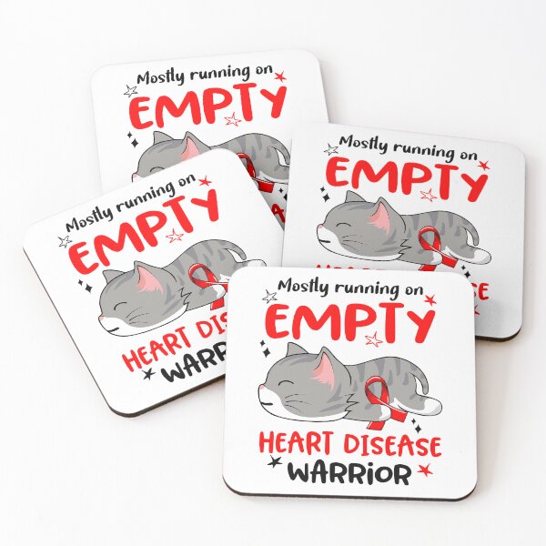 Item preview, Heart Disease Awareness, Mostly Running on Heart Disease Warrior designed and sold by Tammyilaria.