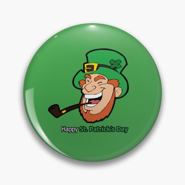 Item preview, St. Patrick's Day Pipe Irish Man designed and sold by VitezCrni.