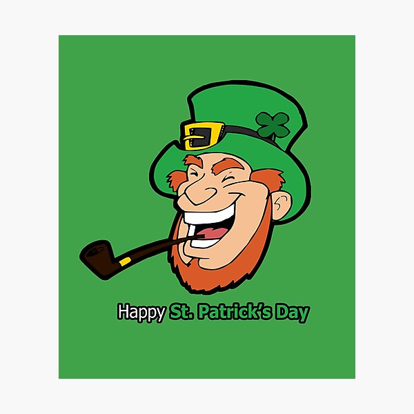 Item preview, St. Patrick's Day Pipe Irish Man designed and sold by VitezCrni.
