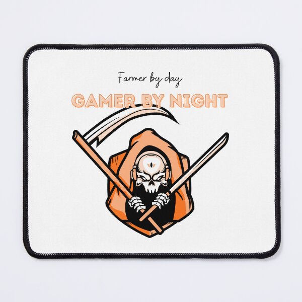 Item preview, Farmer by day gamer by night, gamer designed and sold by TheFreeLife.