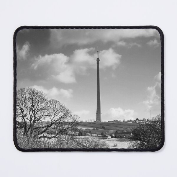 Item preview, Emley Moor Mast Monochrome designed and sold by Alisonchambers2.