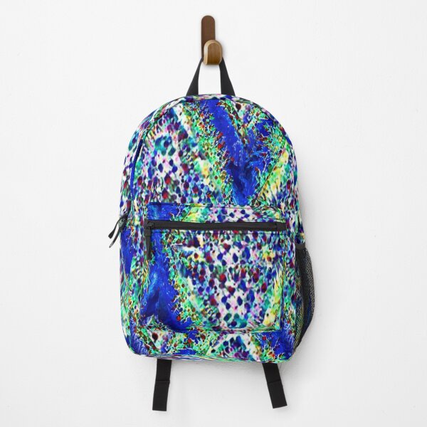 Item preview, double lozenges ,vertical, geometry, blue , emerald, multicolored, trend  year, designed and sold by Maria Mihailova.