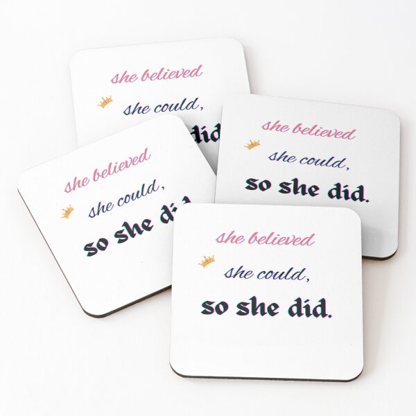 Item preview, she believed she could, so she did designed and sold by debielongakit.