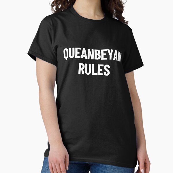 Item preview, Queanbeyan Rules New South Wales NSW Australia Capital City designed and sold by Legit Hooligan.