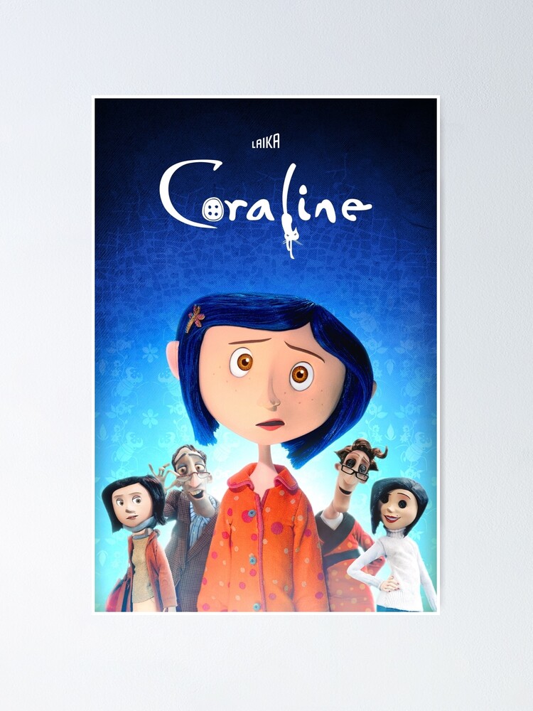 Movie Coraline Poster, Canvas Posters