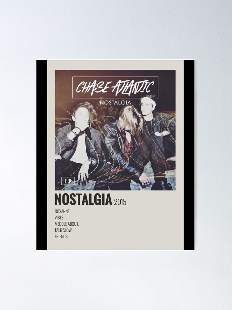 Chase Atlantic Friends Lyrics Poster for Sale by 4amNostalgia