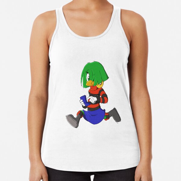 Tekno the Canary Racerback Tank Top