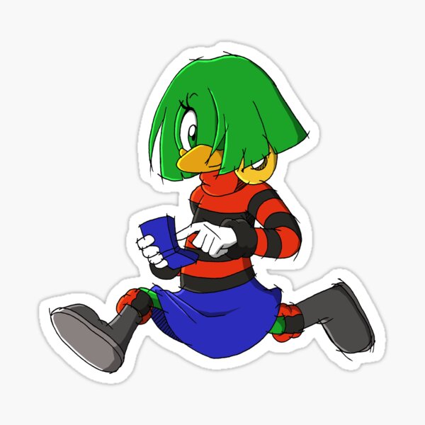 Tekno the Canary Sticker