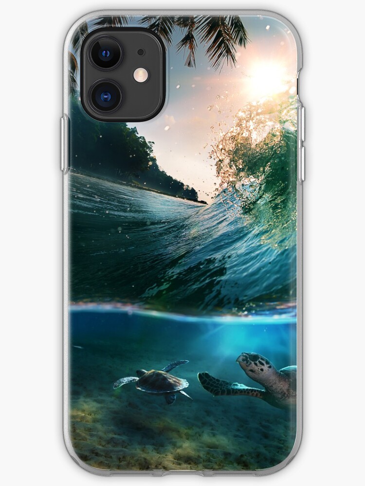 Beach scene iphone 11 case Beach scene iphone 11 case