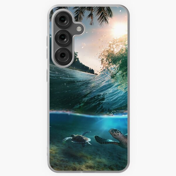 Item preview, Underwater World - Beach Turtle Palm Tree Diving designed and sold by DV-LTD.