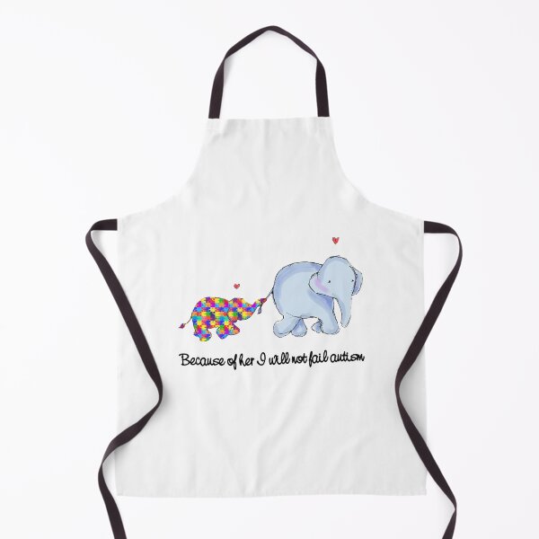 Item preview, I Will Not Fail Autism Elephant designed and sold by SweetThreads79.