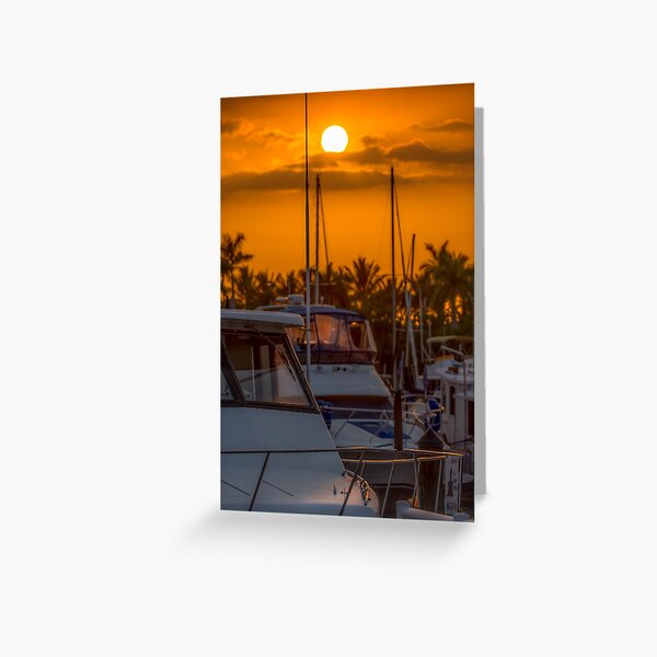 Item preview, Sunset at the Marina  designed and sold by peaceriverphoto.
