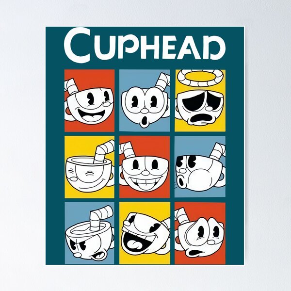 Cuphead Posters - King Dice Cuphead Show Poster RB1105