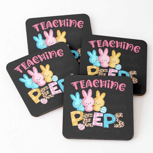 Item preview, Cute Teaching My Favorite Peeps Happy Easter Day Teacher T-Shirt designed and sold by BoehringerSonne.