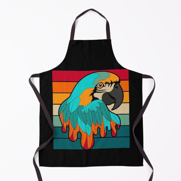 Item preview, Macaw Bird Zoo Animal Retro Parrot designed and sold by bestshirtdesign.