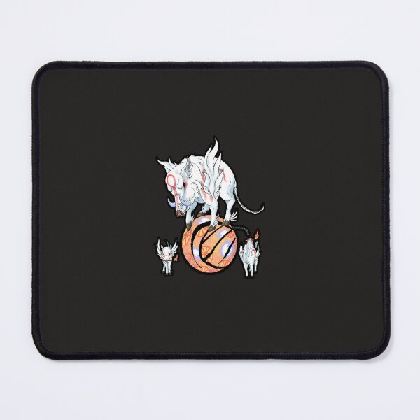 Item preview, Bakugami - Okami Sticker designed and sold by MichaelAltendor.
