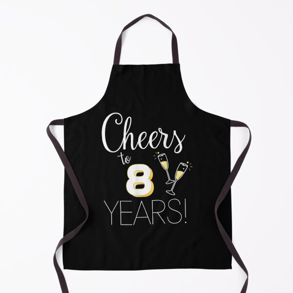 Item preview, Cheers To 8 Years Married Couples Champagne Anniversary 2022 designed and sold by vergielx.