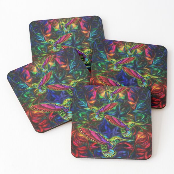 Item preview, Hummingbird cosmic light color designed and sold by MatildaWatson.