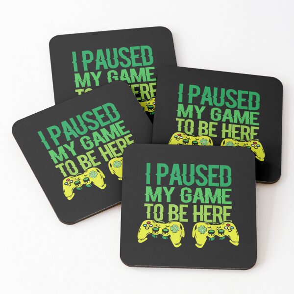 Item preview, I Paused My Game To Be Here But I'm Still Thinking About It  designed and sold by vergielx.