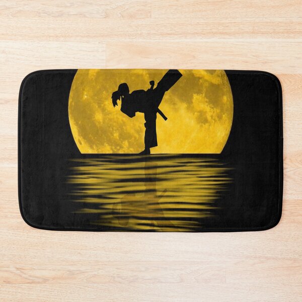 Item preview, luna de karate, karate en la luna, designed and sold by MatildaWatson.
