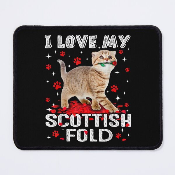 Item preview, Funny I Love My Scottish Fold Valentine Cat Lover designed and sold by vergielx.