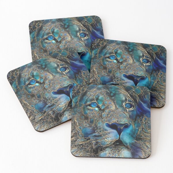 Item preview, lion art wallpaper designed and sold by MatildaWatson.