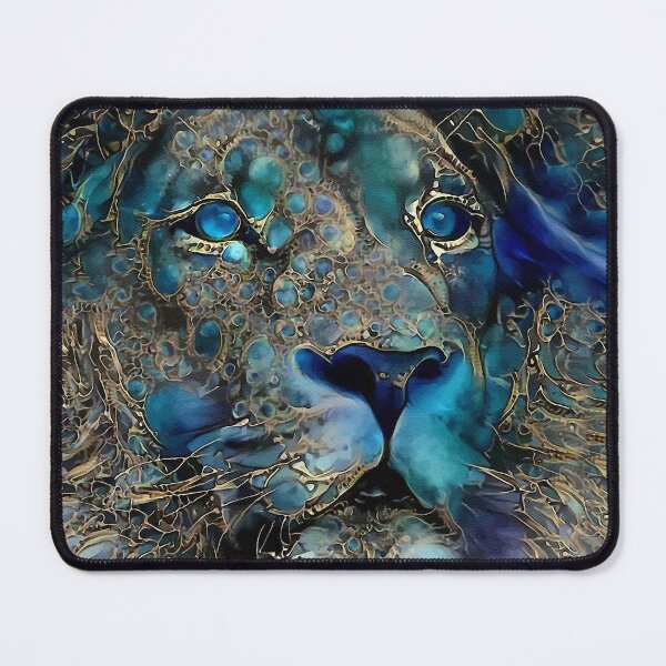 Item preview, lion art wallpaper designed and sold by MatildaWatson.