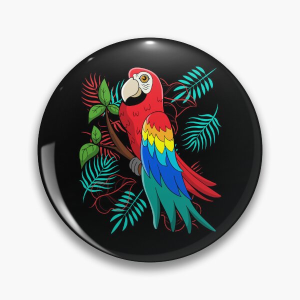 Item preview, Tropical Birdwatching Bird Macaw Parrot designed and sold by bestshirtdesign.
